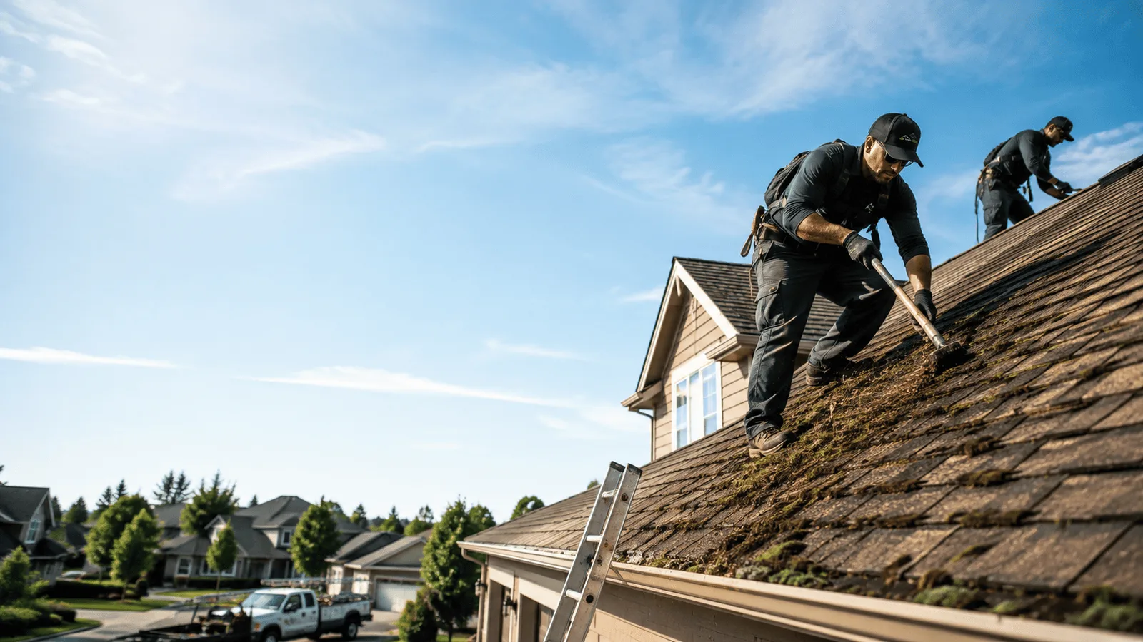 Roof Moss Removal in Calais, VT near me